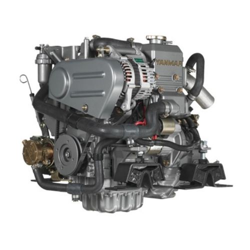 Yanmar Diesel Marine Engine 14 Hp Mechanical Transmission 3600 RPM Дизельный судовой двигатель Yanmar 14 л.с. с механической коробкой передач, 3600 об/мин - Image 1