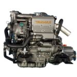 Дизельный судовой двигатель Yanmar 29 л.с. с механической коробкой передач, 3200 об/мин