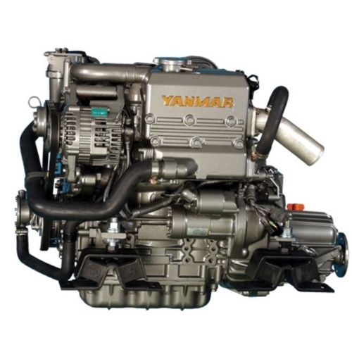 Yanmar Diesel Marine Engine 29 Hp Mechanical Transmission 3200 RPM Дизельный судовой двигатель Yanmar 29 л.с. с механической коробкой передач, 3200 об/мин - Image 1