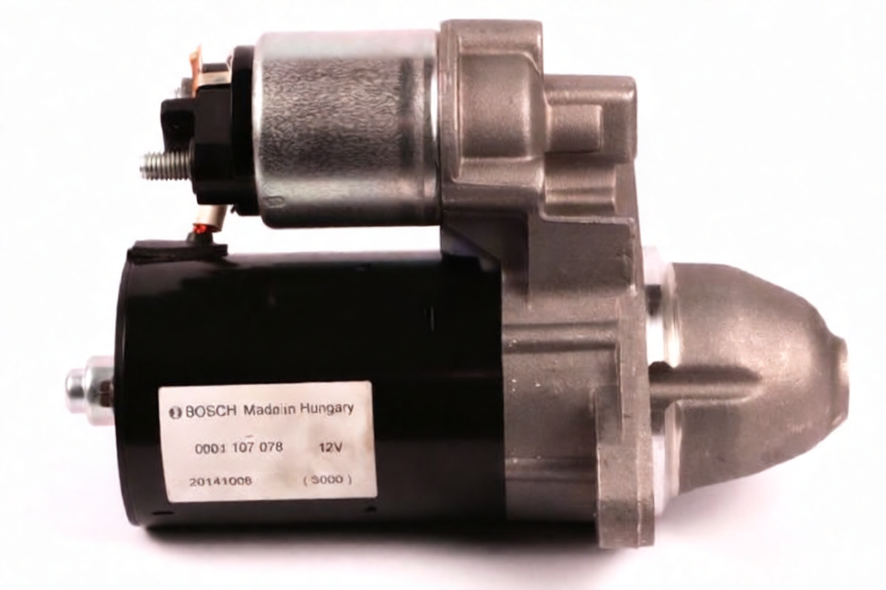 bosch-0001107078-perkins-двигатель-для-морского-погрузчи Bosch 0001107078 Perkins Двигатель для морского погрузчика 12 В, 1,2 кВт, 9 зубцов - Image 1